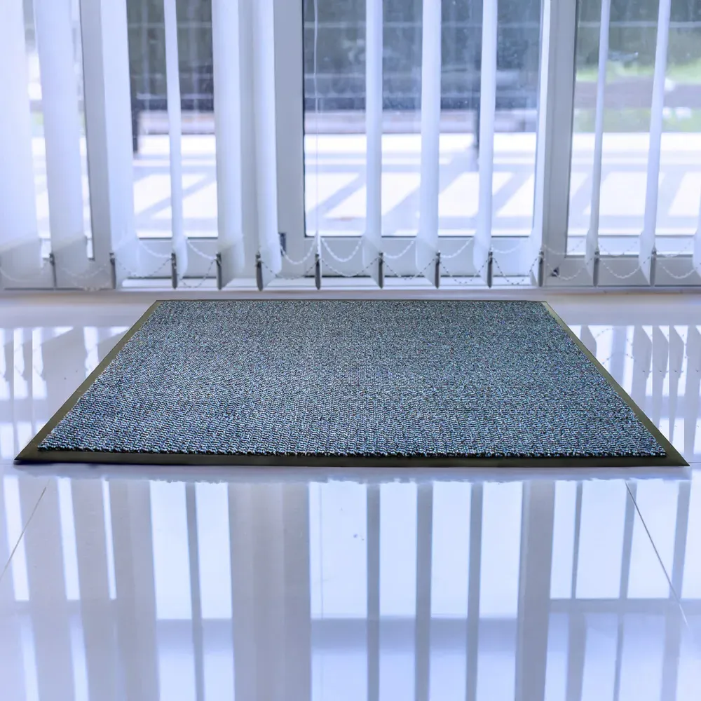 Advantagemat Entryway Door Mat - Blue, Polyester