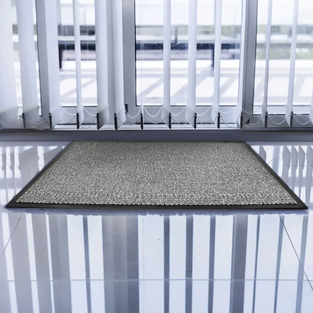 Advantagemat Large Entryway Door Mat - Grey