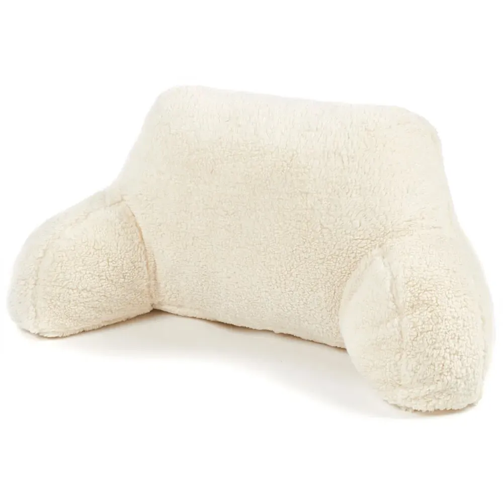 Huggleland Cuddle Cushion - Cream, Fleece image