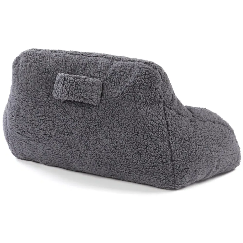 Huggleland Cuddle Cushion - Grey, Fleece