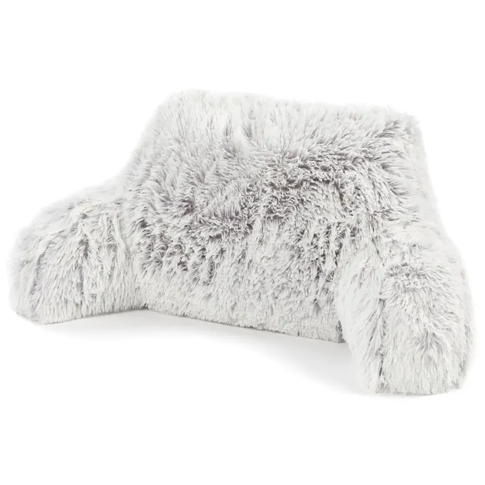 Huggleland Long Hair Cuddle Cushion - Grey