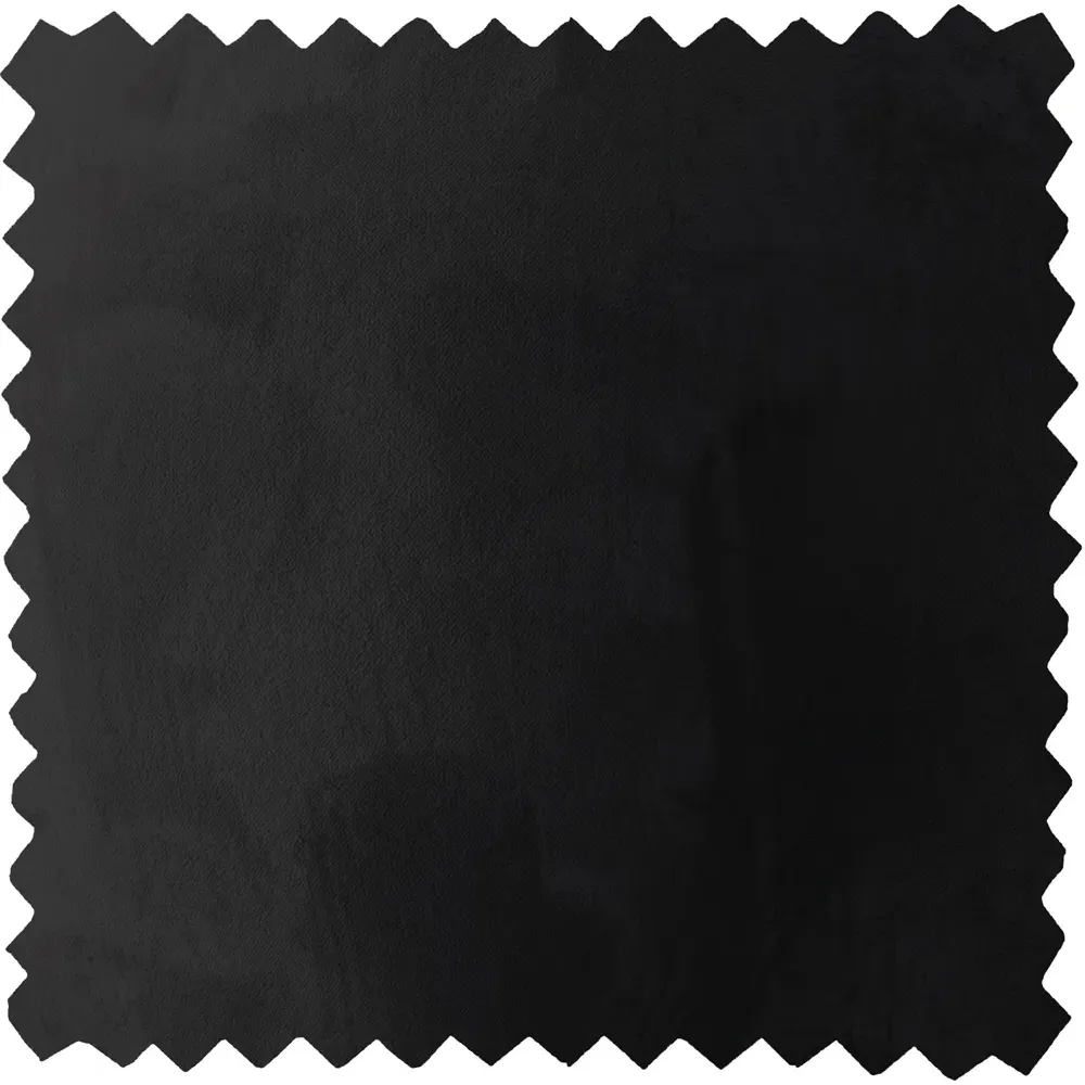 Amelia Single Upholstered Panel Divan Bed - Black