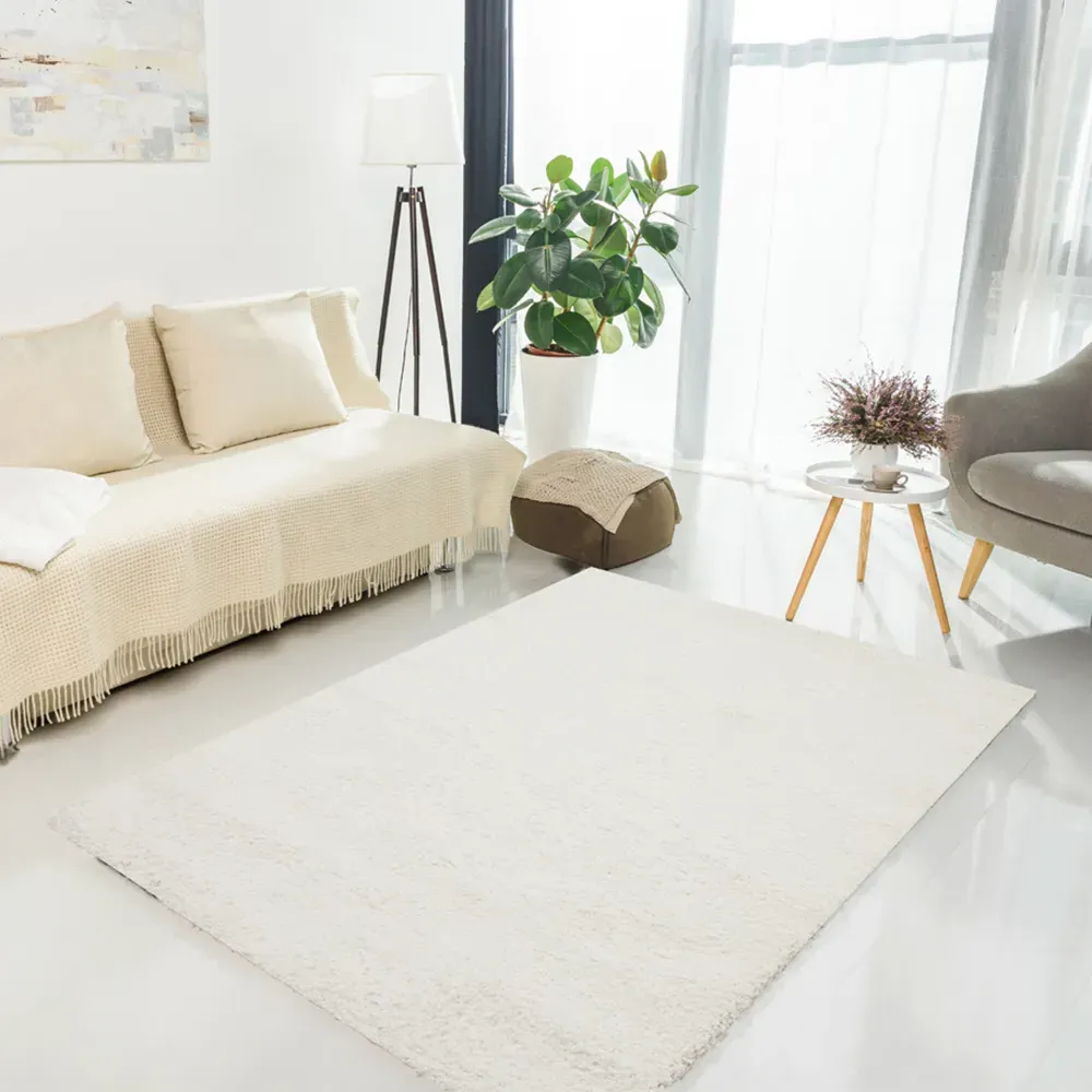 Cloud Luxe Plain Rug - Ivory