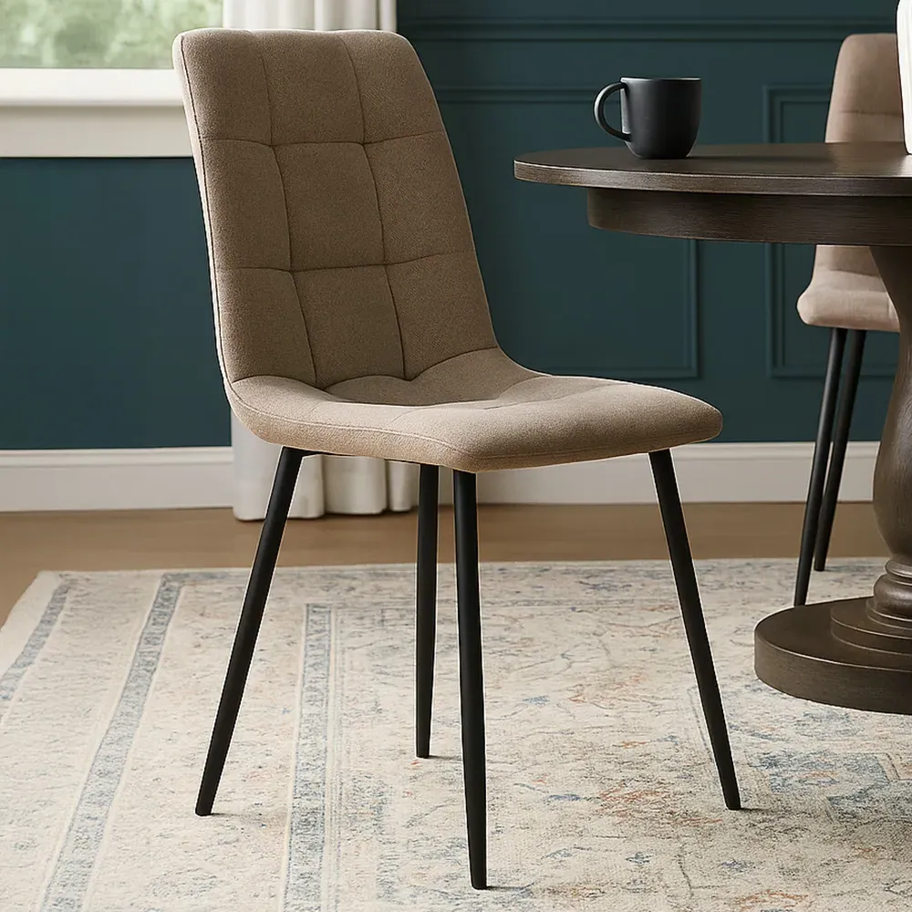 Colette Dining Chair Set of 2 - Silver Sega