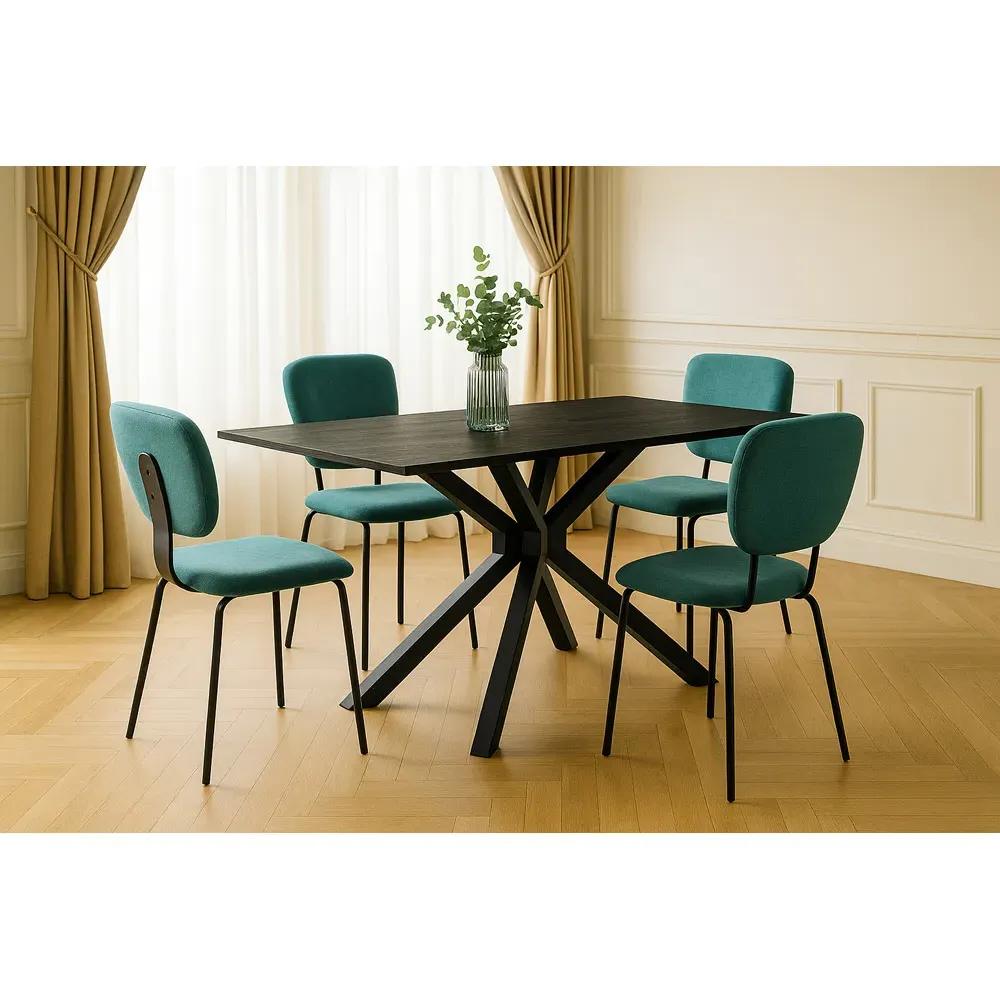 Elise Set of 2 Dining Chairs - Green