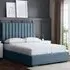 Evangeline Super King Ottoman Bed with Storage - Blue
