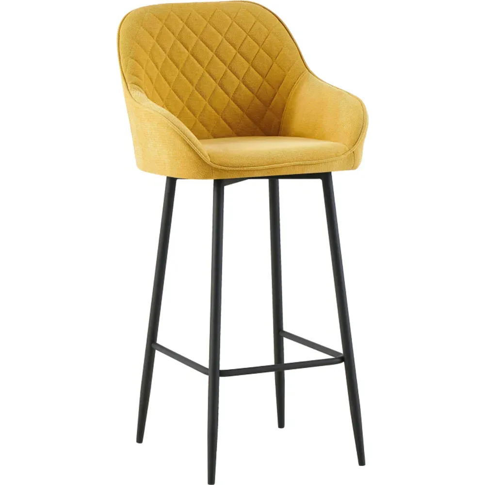 Florence Antique Moss Bar Stool Set of 2 - Yellow