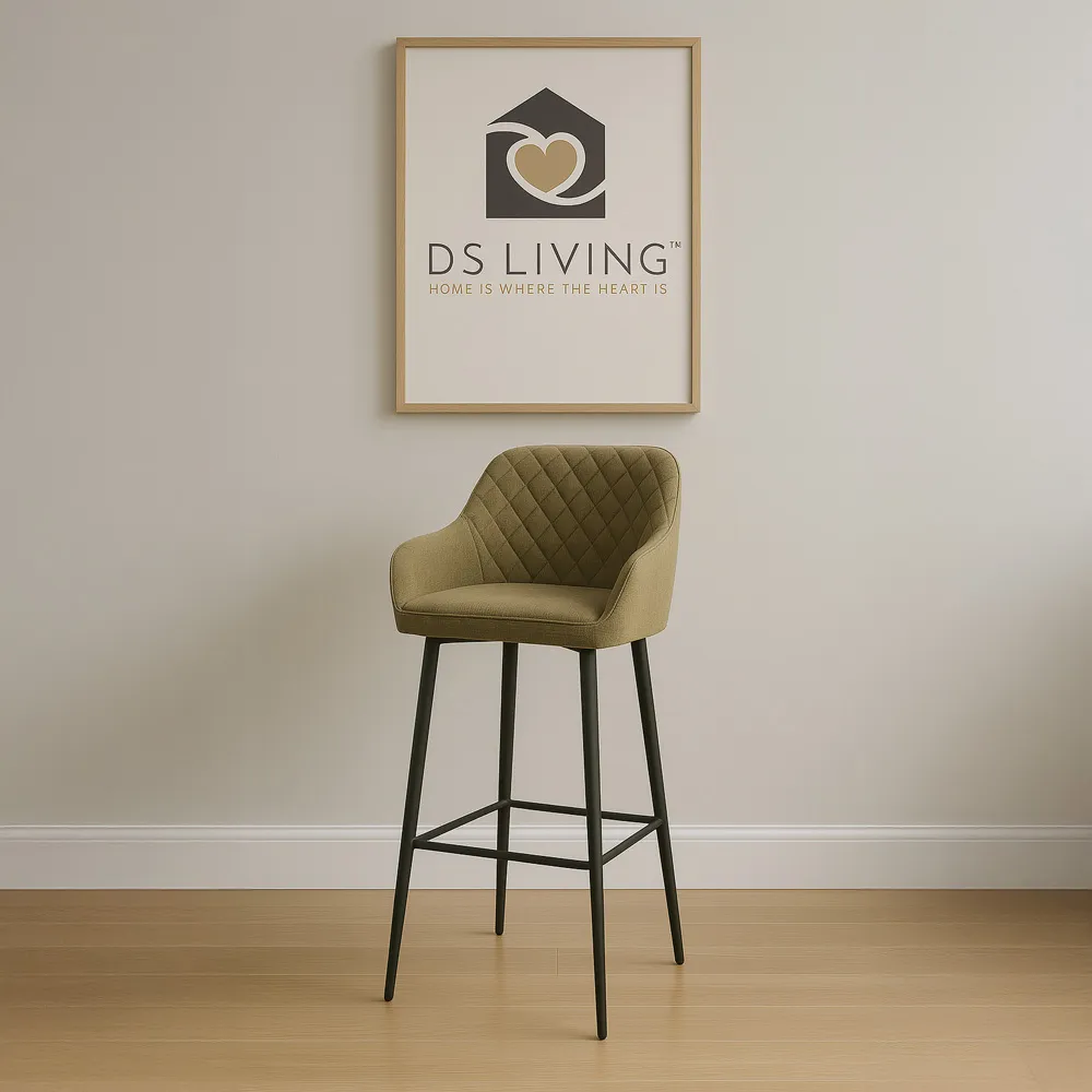 Florence Cedar Bar Stool Set of 2 - Brown