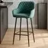 Florence Fir Bar Stool Set of 2 - Green