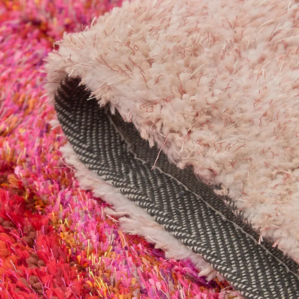 Lena Ultra Plush Rug - Pink