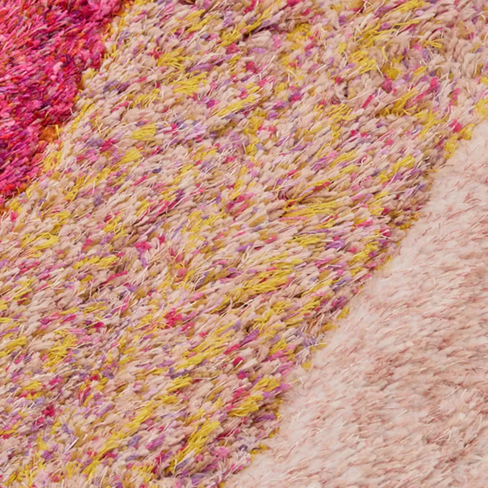 Lena Ultra Plush Rug - Pink