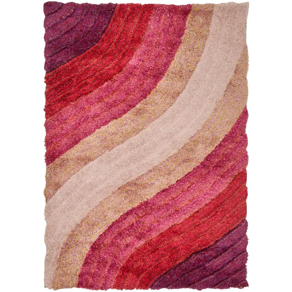Lena Ultra Plush Rug - Pink