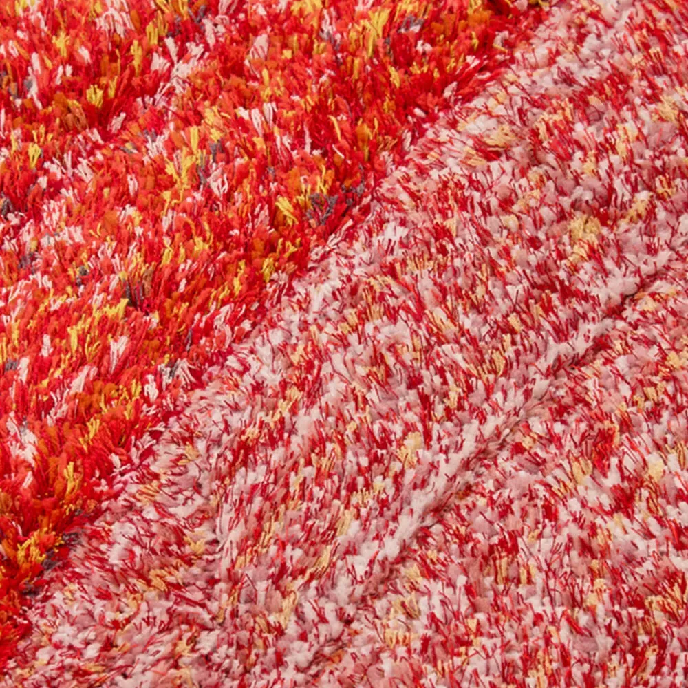 Lena Ultra Plush Rug - Red