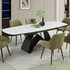 Maelis 6-Seater Extendable Dining Table - White, Ceramic