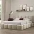 Ovella Single Cubed Bed Frame - Cream