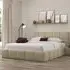 Ovella Super King Size Cubed Bed Frame - Latte