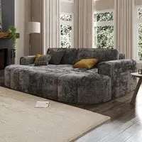 Rupert 4-Seater Modular Sofa - Grey, Fabric