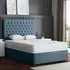 Seraphine Double Divan Bed with 2 Drawers - Blue