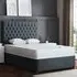 Seraphine Double Divan Bed with 4 Drawers - Grey