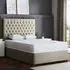 Seraphine Super King Size Divan Bed with 2 Drawers - Beige