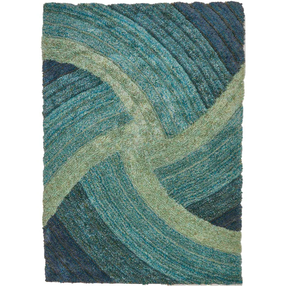Stella Ultra Plush Rug 160 x 230cm - Blue image