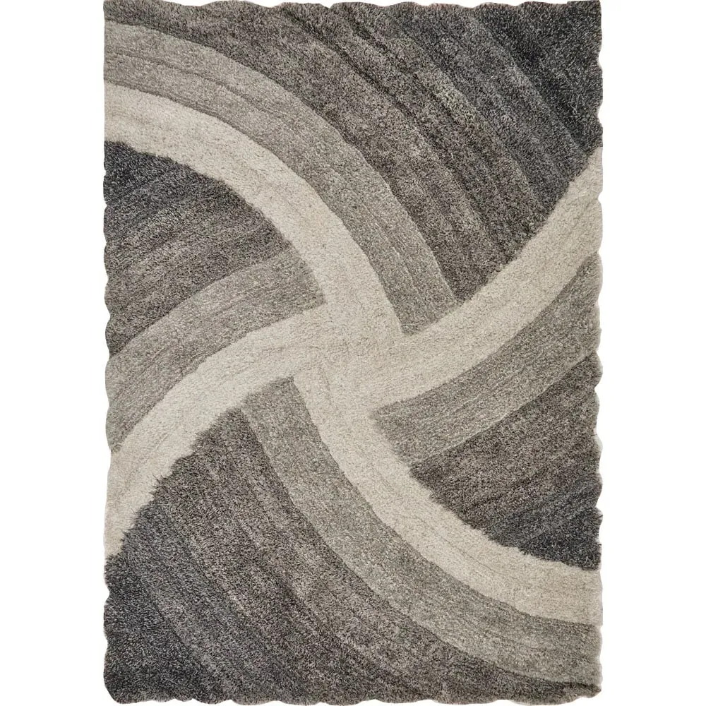 Stella Ultra Plush Rug 160 x 230cm - Grey