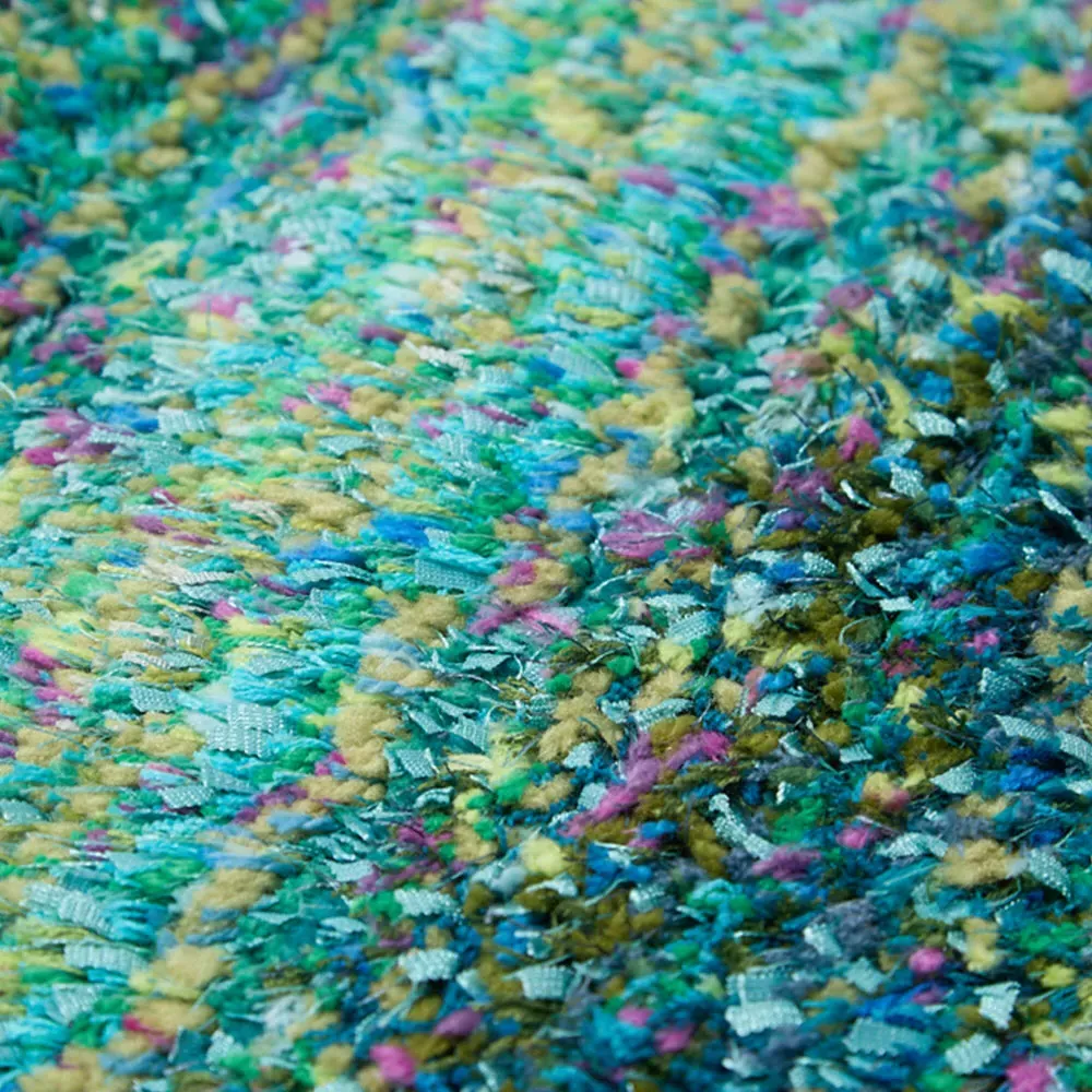 Trellis Ultra Plush Rug - Blue