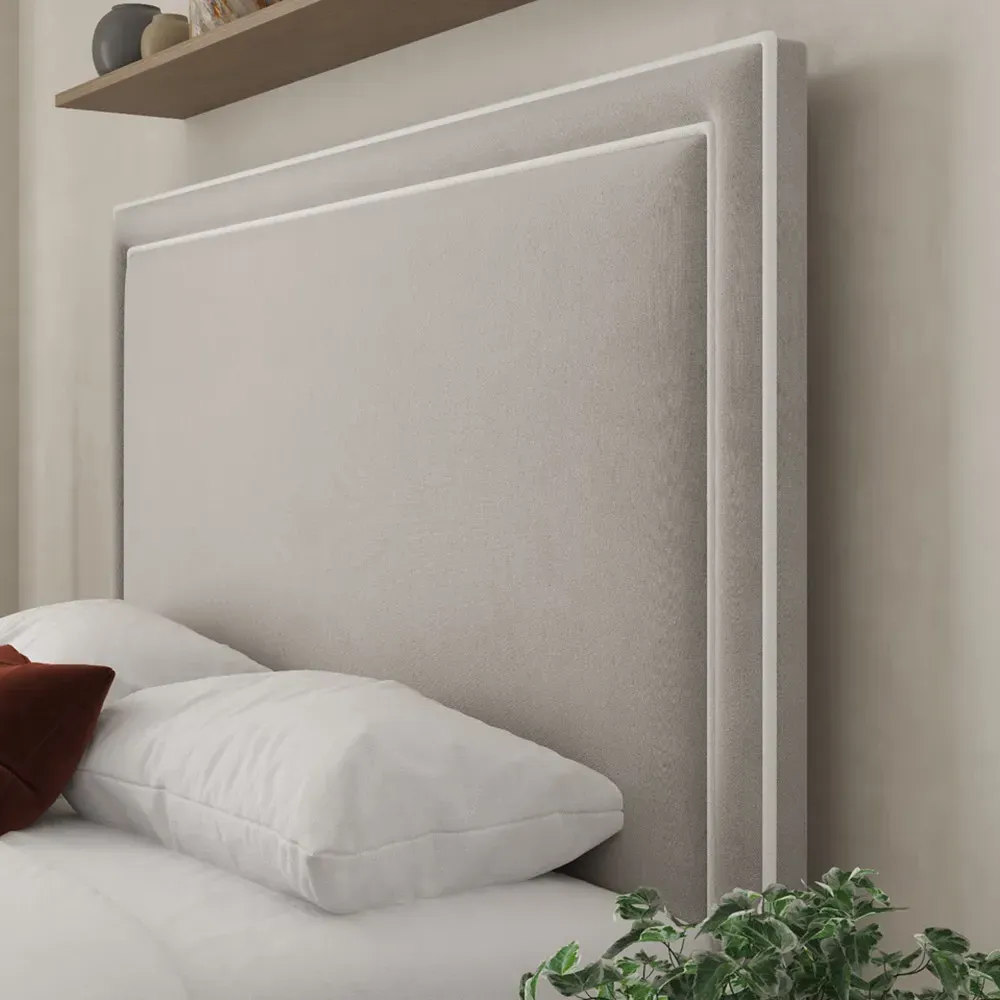 Verona Double Ottoman Bed with Storage - Grey