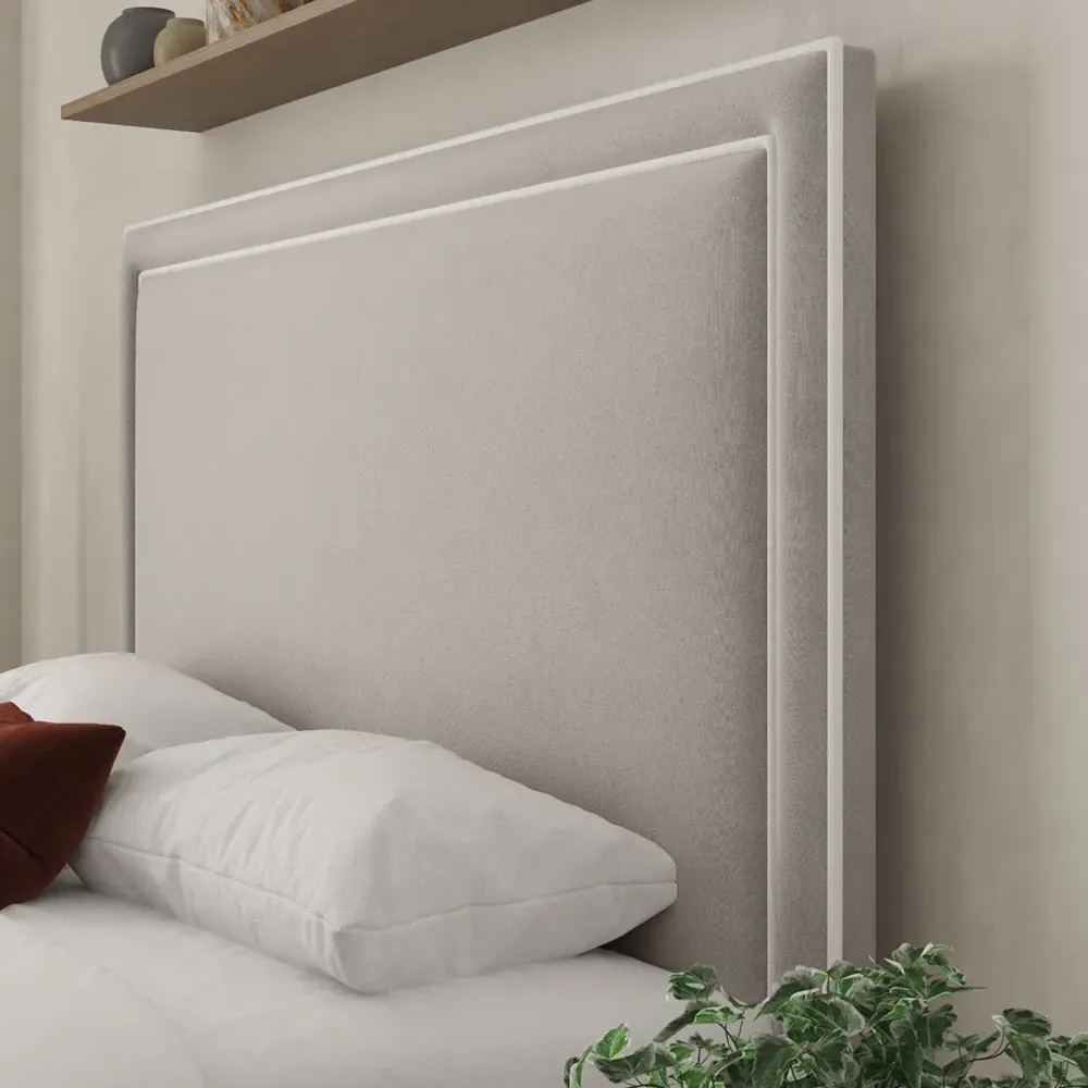 Verona King Size Ottoman Bed with Storage - Grey