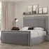 Verona King Size Ottoman Bed with Storage - Grey