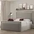 Verona Single Ottoman Bed with Storage - Grey