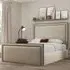 Verona Small Double Ottoman Bed with Storage - Cream