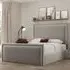 Verona Super King Size Ottoman Bed with Storage - Grey