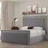 Verona Super King Size Ottoman Bed with Storage - Grey
