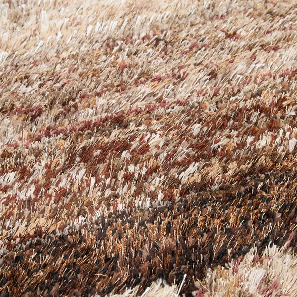 Wave Ultra Plush Rug - Brown