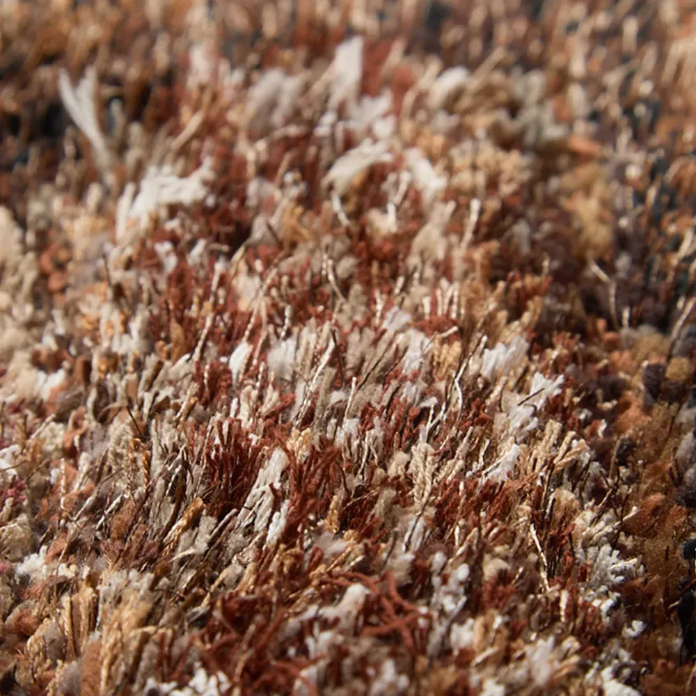 Wave Ultra Plush Rug - Brown