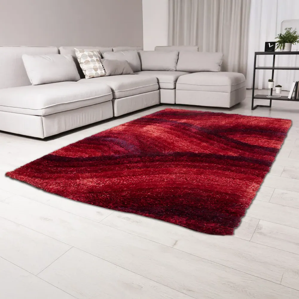 Wave Ultra Plush Rug - Purple