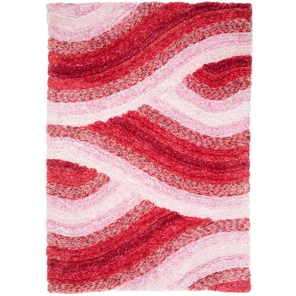 Wave Ultra Plush Rug - Purple
