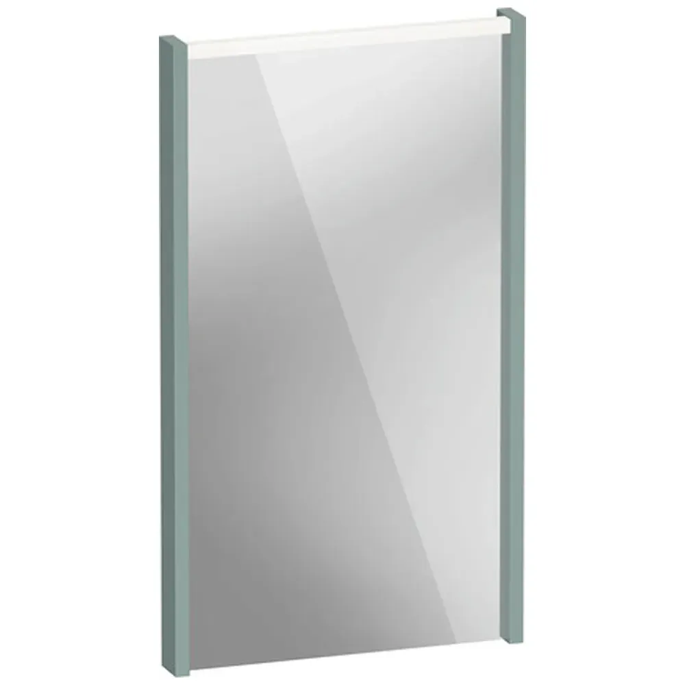 D-Code LED Mirror with Lighting - Fjord Green image