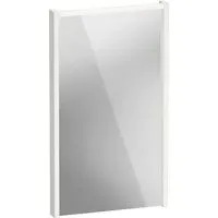 D-Code LED Mirror with Lighting - Gloss White