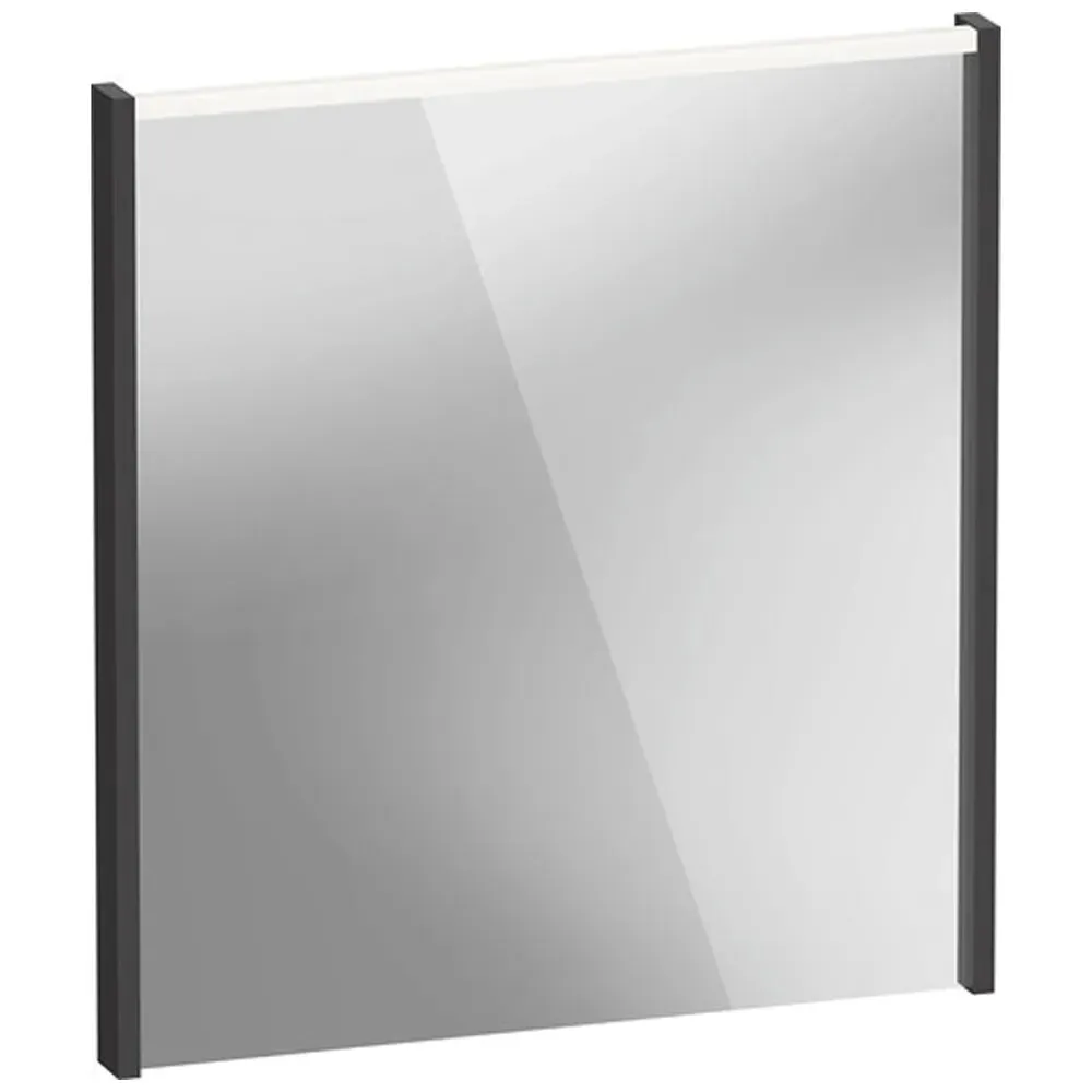 D-Code LED Mirror with Lighting - Grey