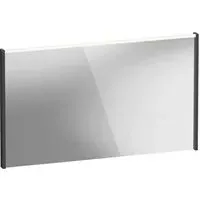 D-Code LED Mirror with Lighting - Matt Graphite