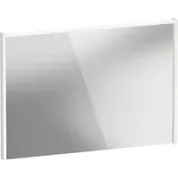 D-Code LED Mirror with Lighting - Matt White