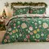 Double Festive Treats Reversible Duvet Set - Green