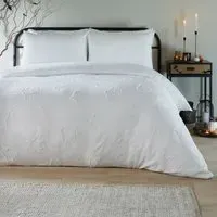 Ghostly Ghouls King Size Duvet Set - White