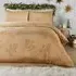 Gingerbread King Size Tufted Duvet Set - Orange