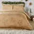 Gingerbread Single Tufted Reversible Duvet Set - Orange