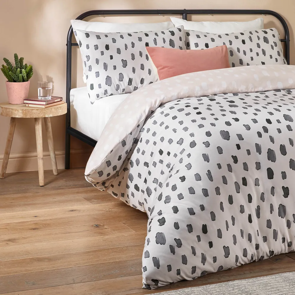 Robi Single Printed Duvet Set - Cream