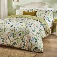 Woodlow Single Printed Duvet Set - Green