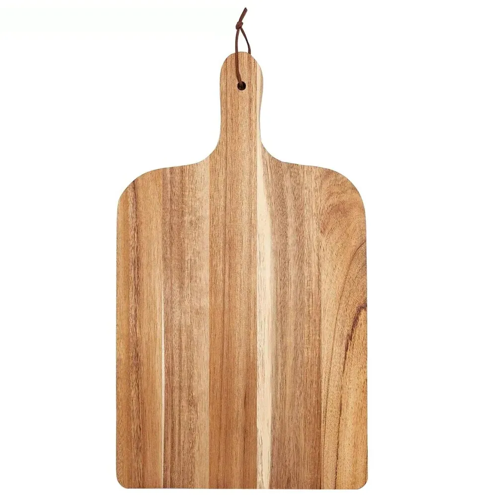 Paddle Chopping Board - Cream, Acacia Wood image